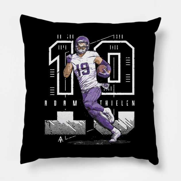 Adam Thielen Minnesota Future Pillow by MASTER_SHAOLIN