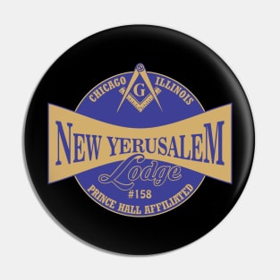 New Yerusalem Lodge #158, PHA Pin