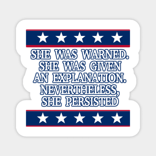 She Persisted Magnet