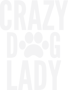 Crazy Dog lady Magnet