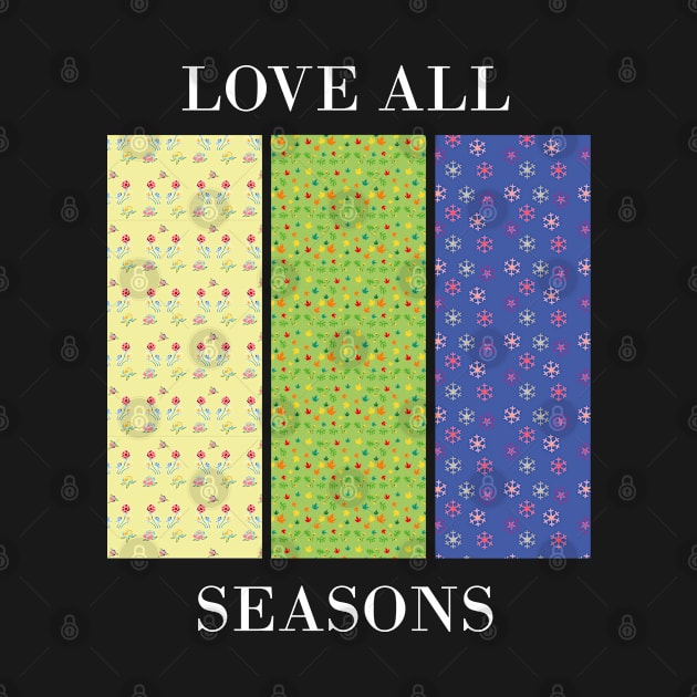 Love all seasons (Black) by Anke Wonder 