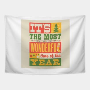 Most wonderful time of the year Tapestry