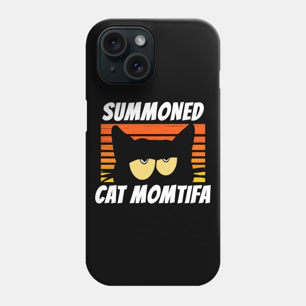 Summoned Cat Momtifa - Wall of Cat Moms Phone Case by coloringiship