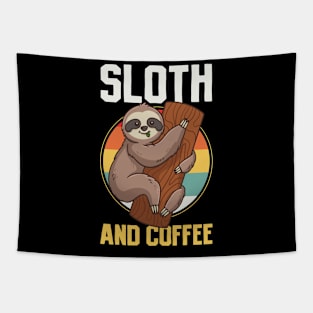 Sloth Vintage Tapestry