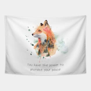 You have the power to protect your inner peace Tapestry