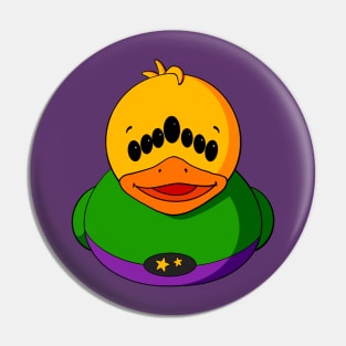 Alien Rubber Duck Pin