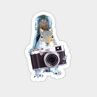 Squirrel Selfie Magnet