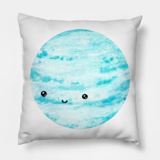 Neptune cute planet Pillow