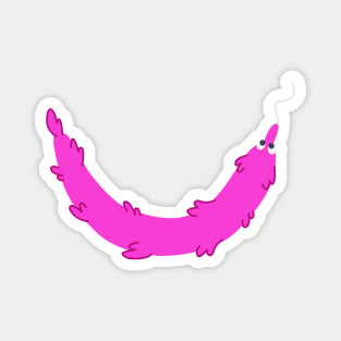 Worm Smile (Pink) Magnet