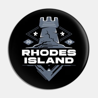 Rhodes Island Emblem Pin