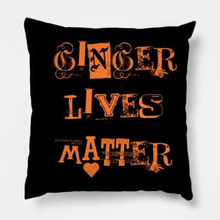 Ginger lives matter Pillow