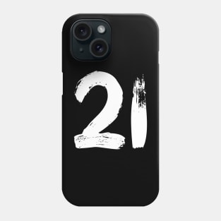 Number 21 Phone Case