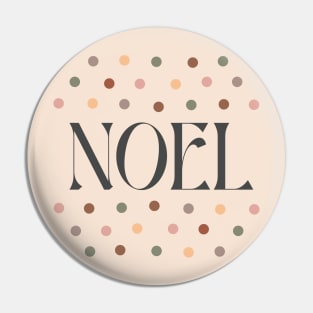 Noel Boho Christmas Pin