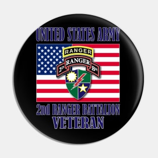 2nd Ranger Battalion- Veteran Pin