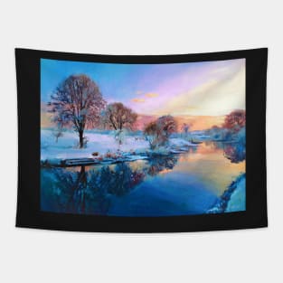 Winter Trees Tapestry