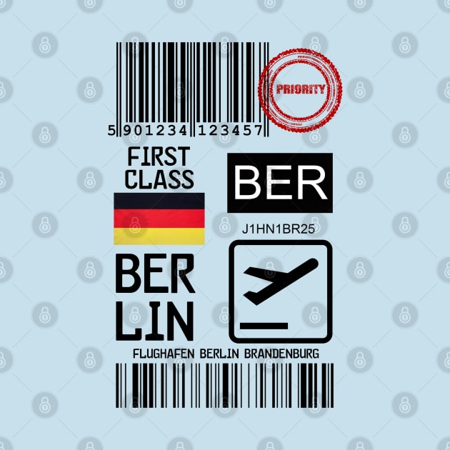 Berlin Germany travel ticket by Travellers