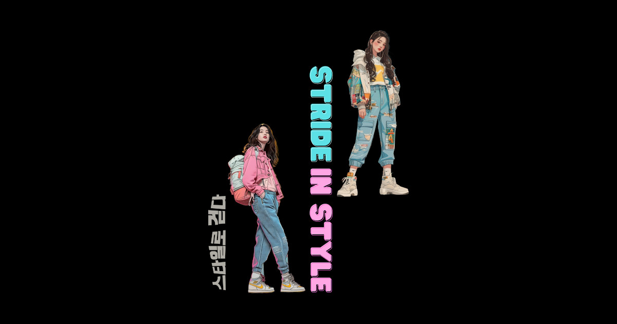 Style Strider 2 - Korean - Sticker | TeePublic