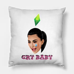 KIM CRY MEME Pillow