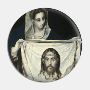 La Veronica con la Santa Faz by El Greco Pin