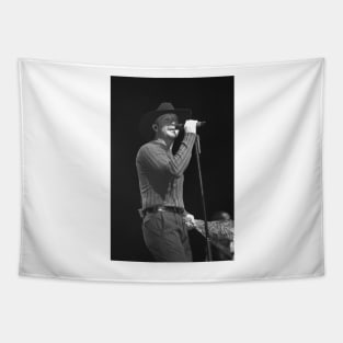 Tim McGraw BW Photograph Tapestry