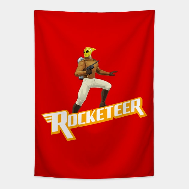 I'm a Rocketeer Tapestry by CoolDojoBro