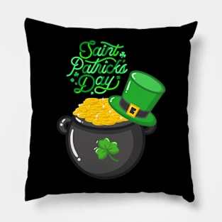 Happy St. Patrick's Day Pillow