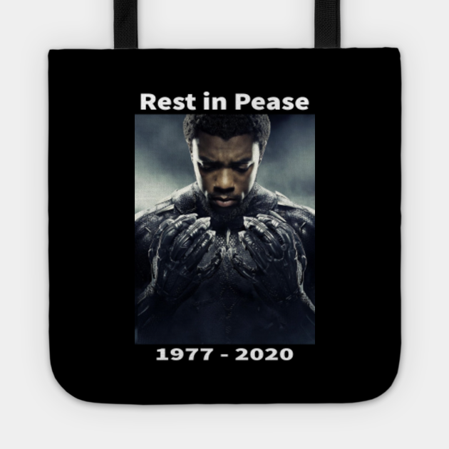 chadwick boseman 1977 - 2020 - Chadwick Boseman - Tote Bag ...