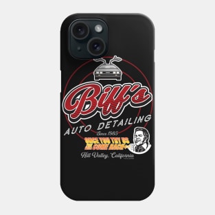 Biff's Auto Detailing Sign Phone Case