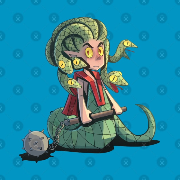 Small Gorgon Medusa by Ananasa