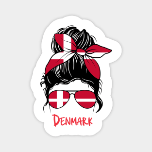 Denmark girl, Denmark Flag, Denmark gift heritage, Danes girlfriend, Danish Magnet