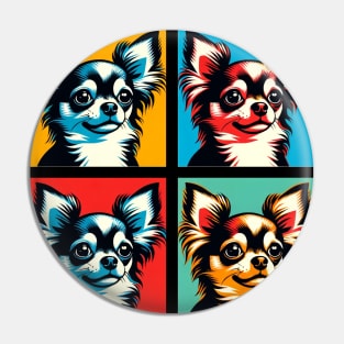 Chihuahua Pop Art - Dog Lover Gifts Pin