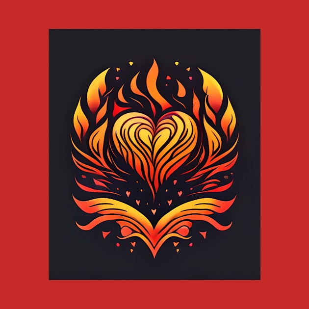 Phoenix of Love, Let the Phoenix guide you to true love. by CreativeXpro