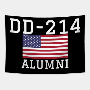 Patriotic DD-214 Alumni Tapestry