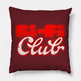 Bi-Fi Club ----- 80s Aesthetic Pillow