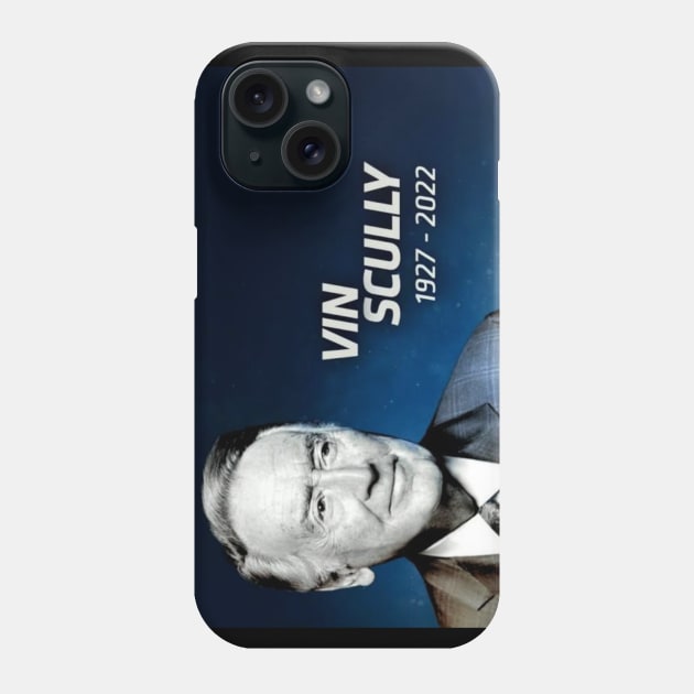 Vin scully 1927 2022 Phone Case by ARRIGO