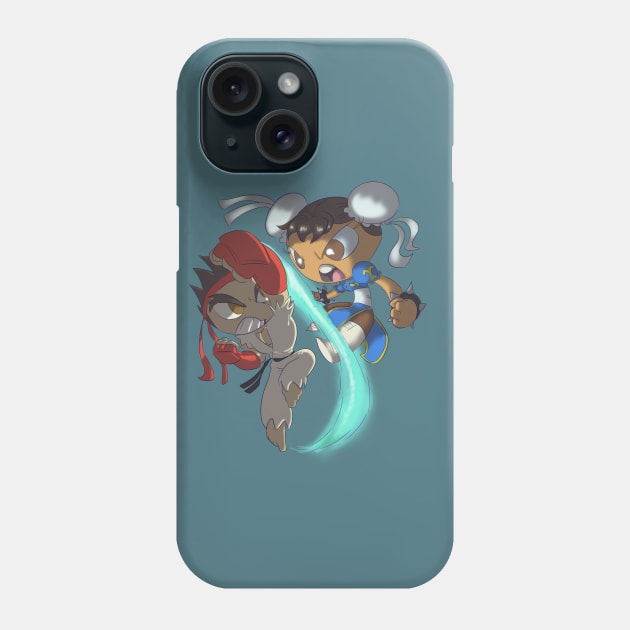 Ryu and Chun Phone Case by BrightBoyToons