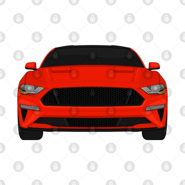 Mustang GT Race-Red + Black roof by VENZ0LIC