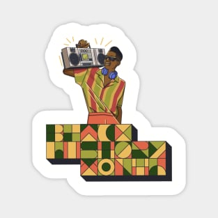 Black history month t-shirt Magnet