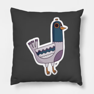 Pigeon Number Four Pillow