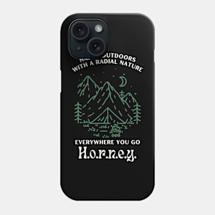 Happy Outdoors With A Radial Nature Everywhere You Go Phone Case