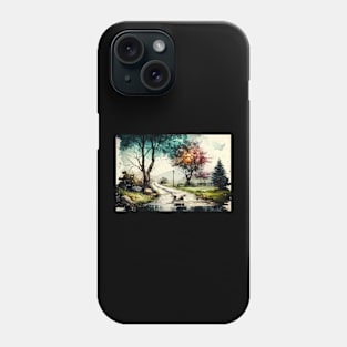 Mystical Forest Clearing Phone Case