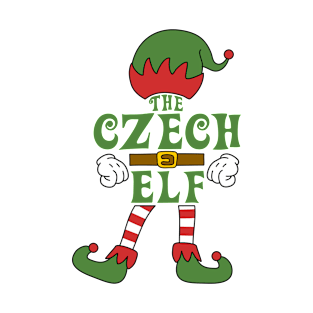 The Czech Elf Christmas Family Matching Outfits Group Attire T-Shirt