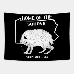 Home of the Squonk Cryptid Tapestry