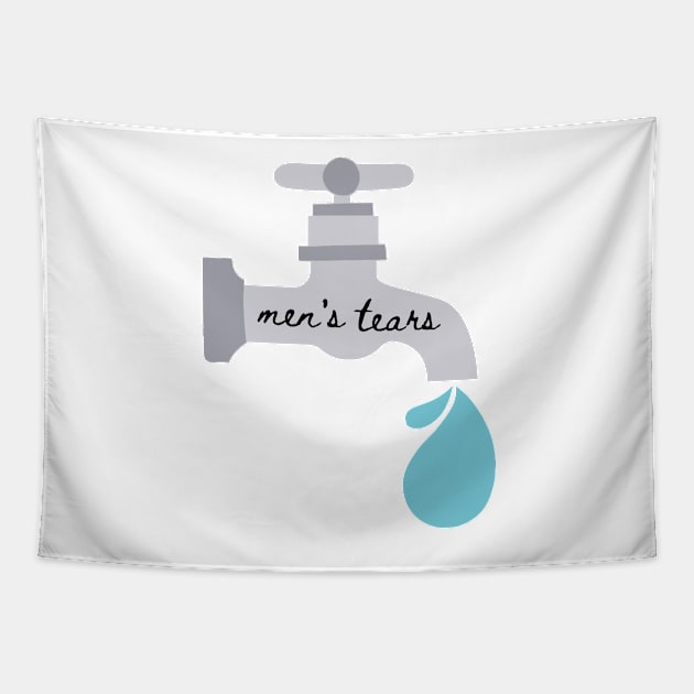 Men's Tears Tapestry by ThePureAudacity