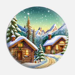 Season's Greetings Pin