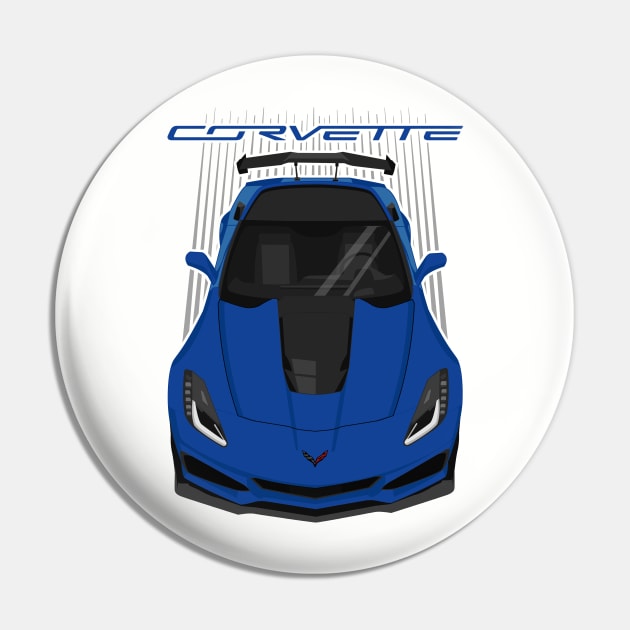 Corvette C7 ZR1 - Blue Pin by V8social