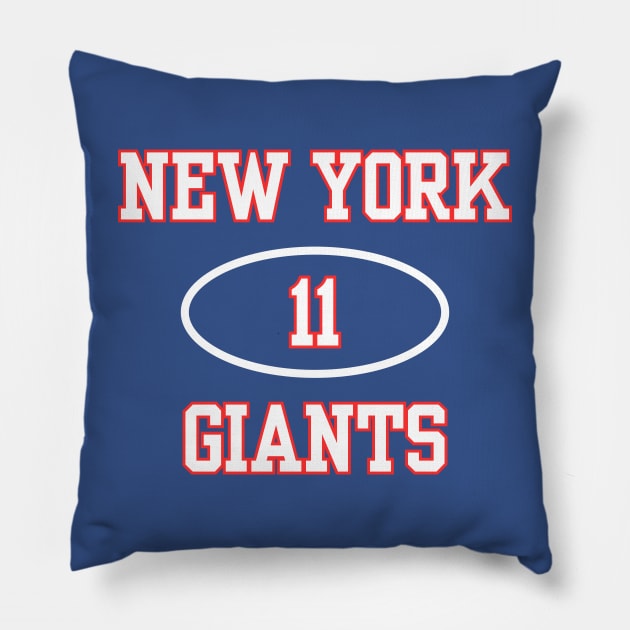 NEW YORK GIANTS PHIL SIMMS #11 Pillow by capognad