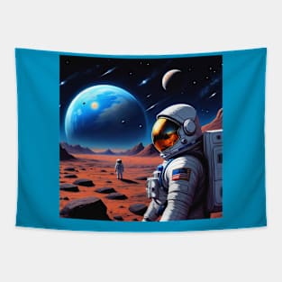 MARS AND THE STARS 3A Tapestry