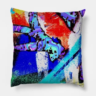 Flowers,Graffiti,Spray by LowEndGraphics Pillow