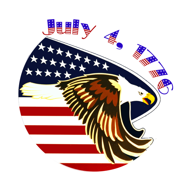 Independence day eagle  independence day  tshirt  teepublic